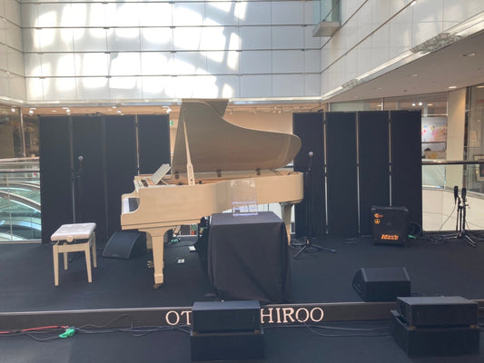 ショッピングモールの音楽イベントでもSHIZUKA Stillness Panel SDMが活躍!