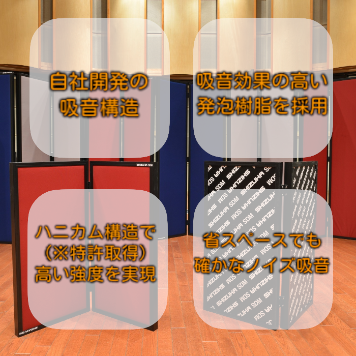 【限定色】SHIZUKA Stillness Panel SDM-1800 (ナイルブルー) - サイレント・プロバイダー